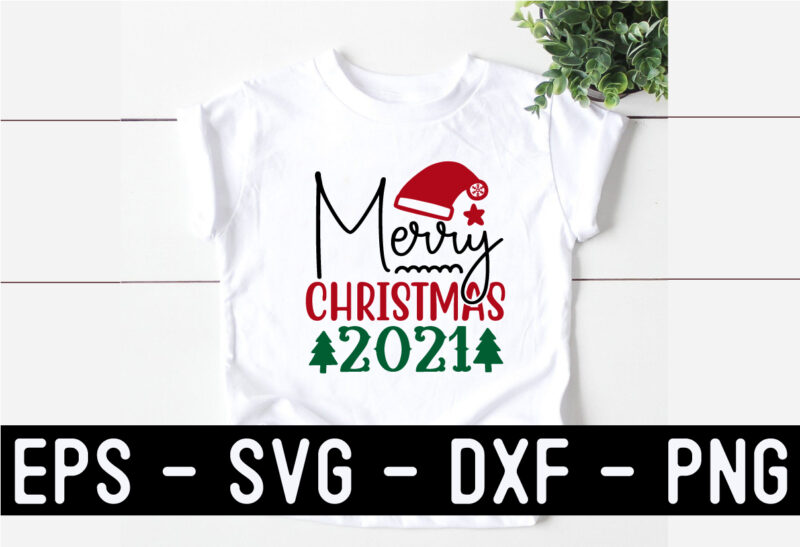 Christmas SVG T shirt Design Template