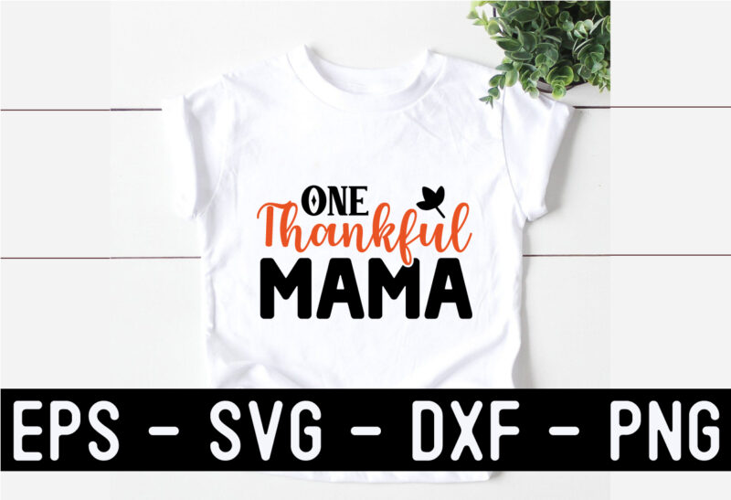 Thanksgiving SVG T shirt Design Template