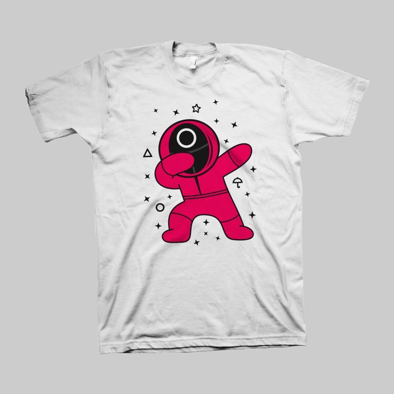 Squid game, Squid dabbing, Squid games, squid games svg, trending korean drama, trending t shirt design, game svg, game png, Squid game, squid korean drama, kdrama, squid games vector template