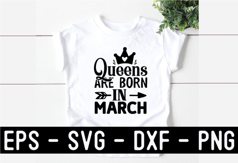 Queens are born SVG Design Bundle