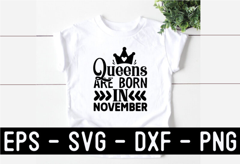 Queens are born SVG Design Bundle