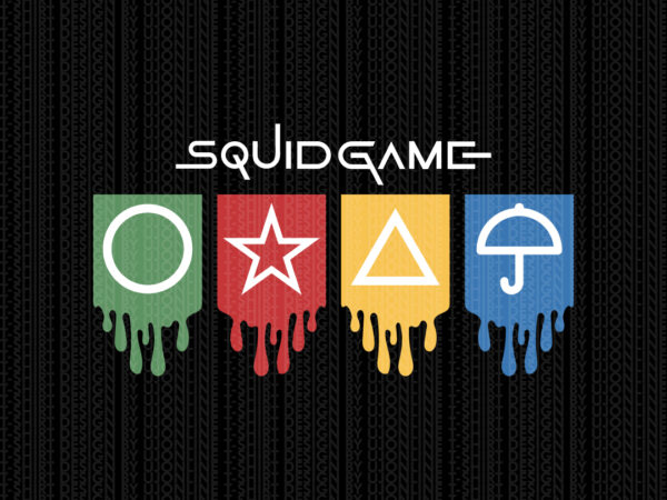 Squid Games T shirt design Buy t shirt designs