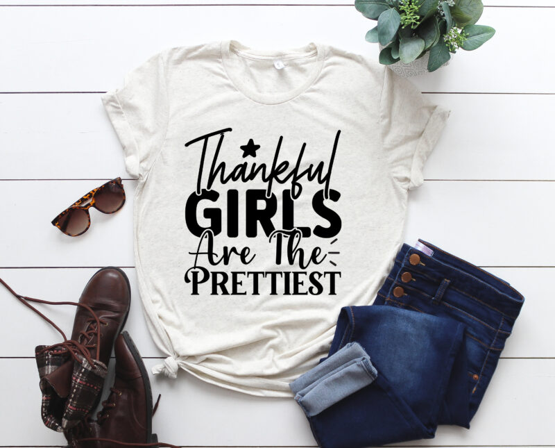 Thanksgiving SVG T shirt Design Template