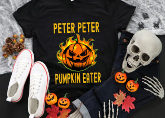 Peter Peter Pumpkin Eater Png, Pumpkin Png, Halloween Png, Funny Pumpkin Halloween Png t shirt illustration