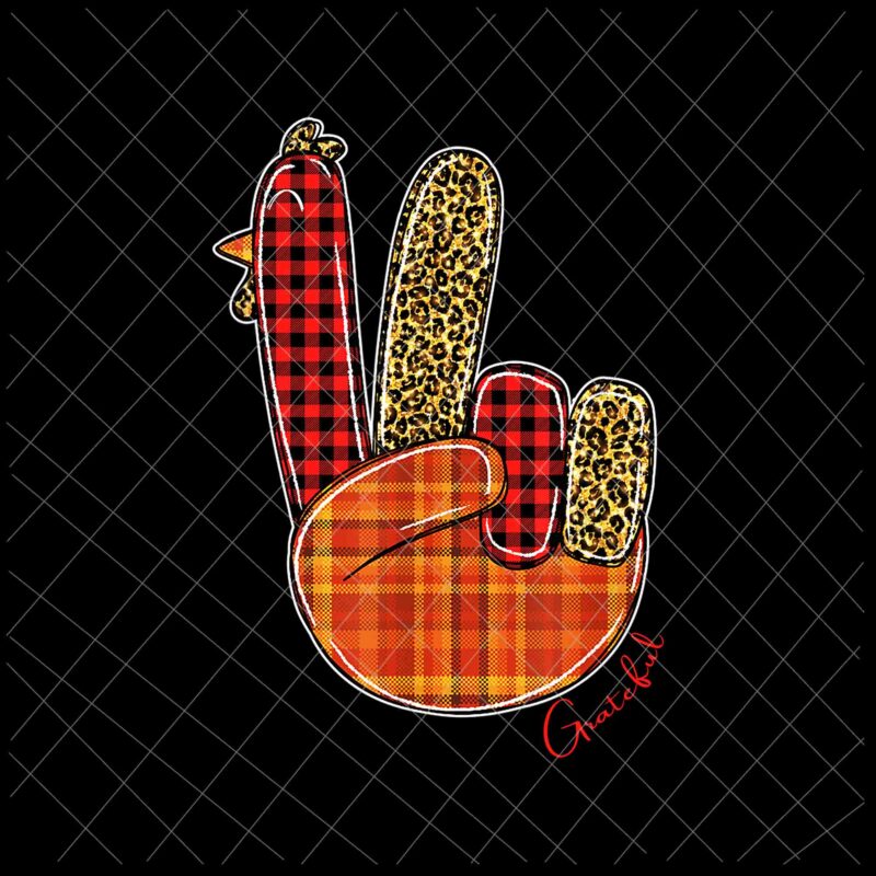 Peace Love Turkey Grateful Png, Turkey Hand Sign Thanksgiving Png, Grateful Png, Thanksgiving Png