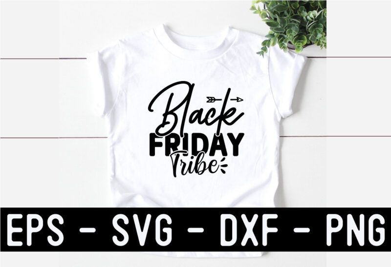 Black Friday SVG T shirt Design Template