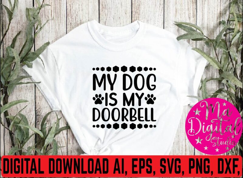 Dog svg bundle t shirt vector illustration