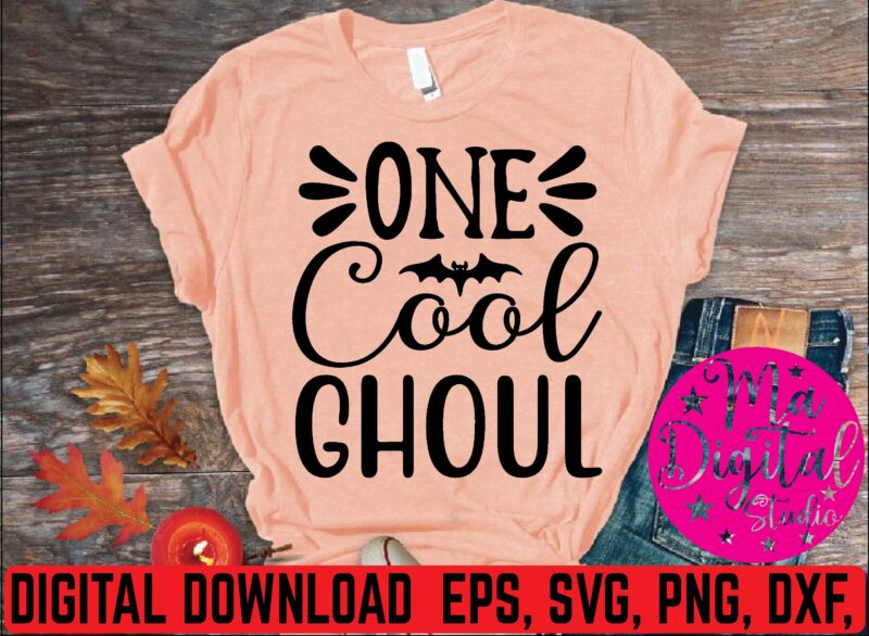 one cool ghoul graphic t shirt