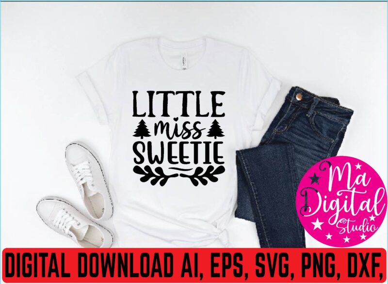 little miss sweetie t shirt template