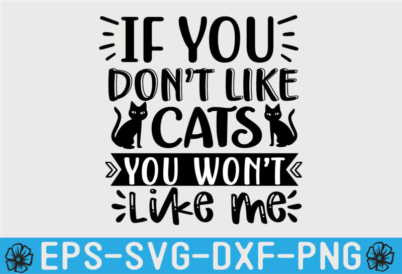 Cat SVG Quotes Design Bundle