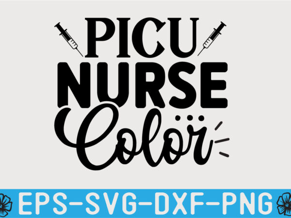 Nurse svg quotes design template