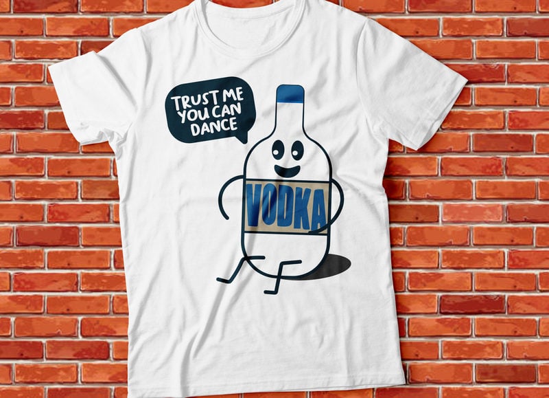 Tee cheap shirt vodka