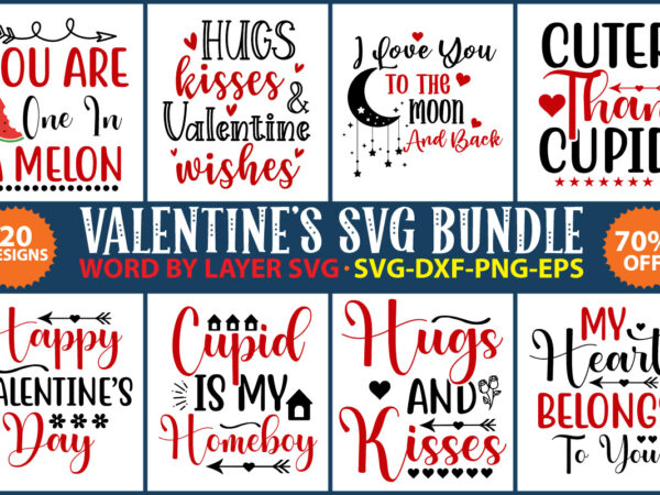 Valentines day svg bundle vol.5 t shirt vector art