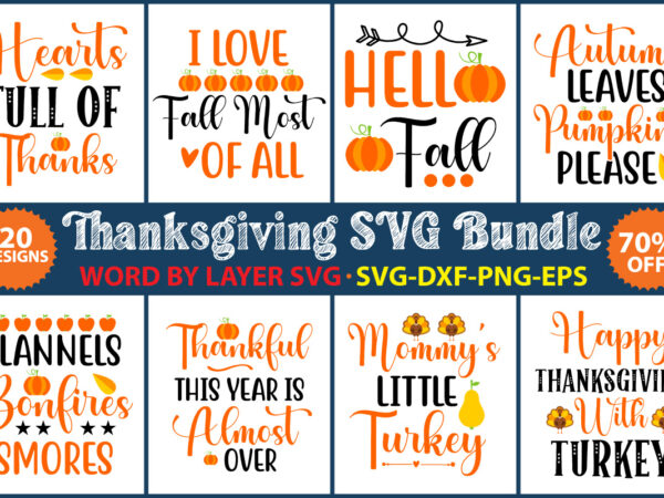 Thanksgiving svg bundle vol.10 t shirt designs for sale