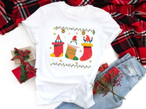 Christmas funny gnomes silhouette svg diy crafts svg files for cricut, silhouette sublimation files t shirt vector file