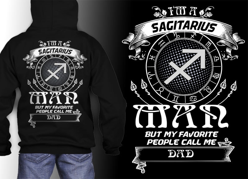 12 ZODIAC tshirt designs bundle PART# 11 ON