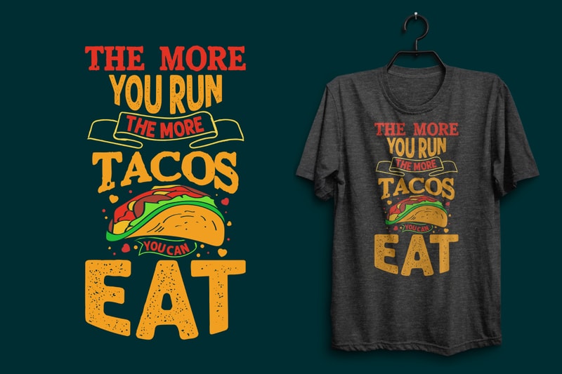 Tacos t shirt design - Buy t-shirt designs