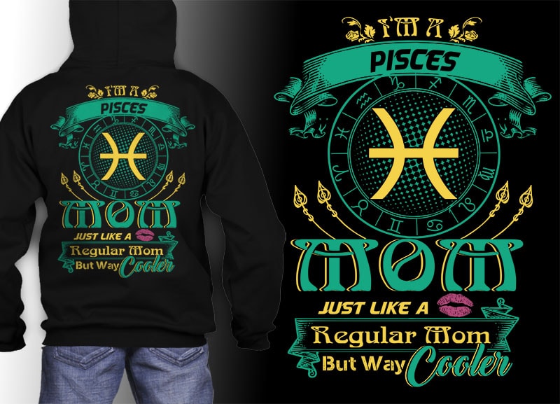 12 ZODIAC tshirt designs bundle PART# 8 ON