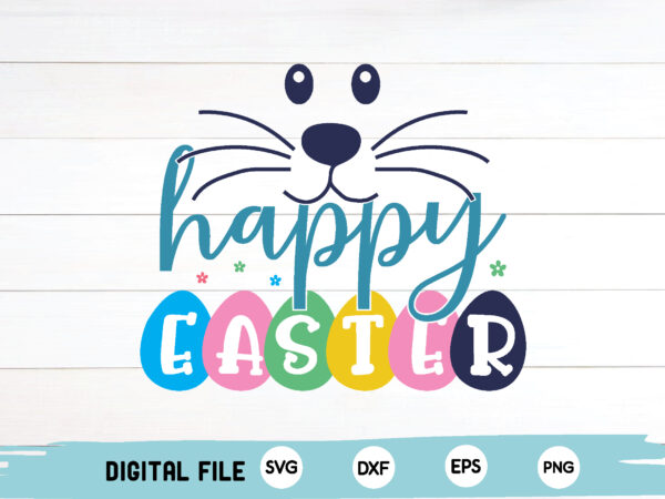 Happy easter graphic t shirt