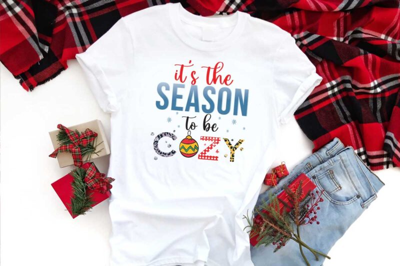 Its The Season To Be Cozy Winter Gift Diy Crafts Svg Files For Cricut, Silhouette Sublimation Files