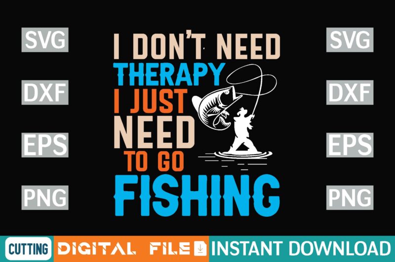 Fishing SVG bundle, Fishing SVG eps png dxf cut files For Cricut Silhouette digital download