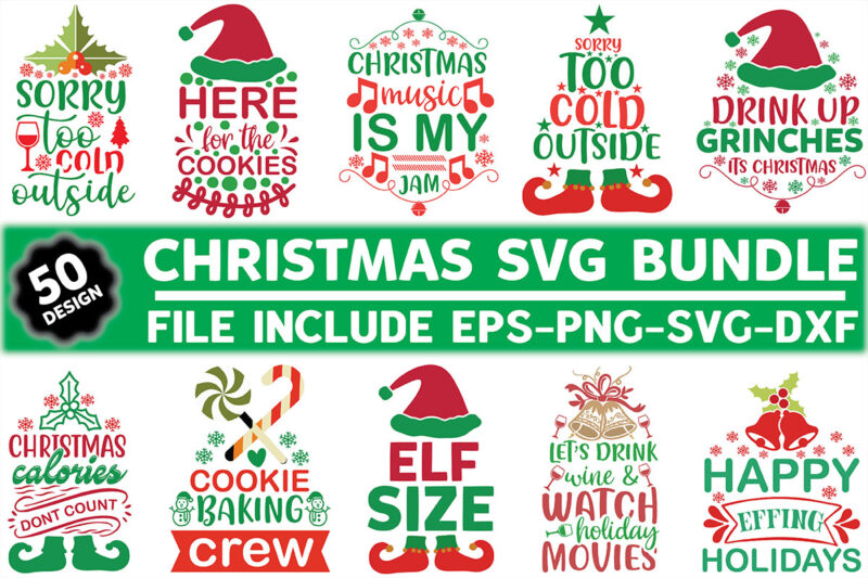 Christmas Svg Bundle