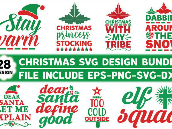 Christmas svg design bundle