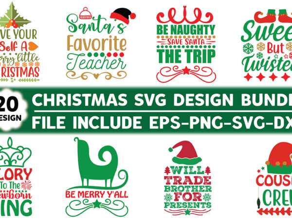 Christmas svg design bundle