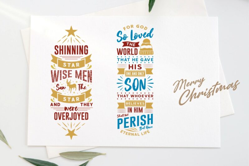 christmas verses design