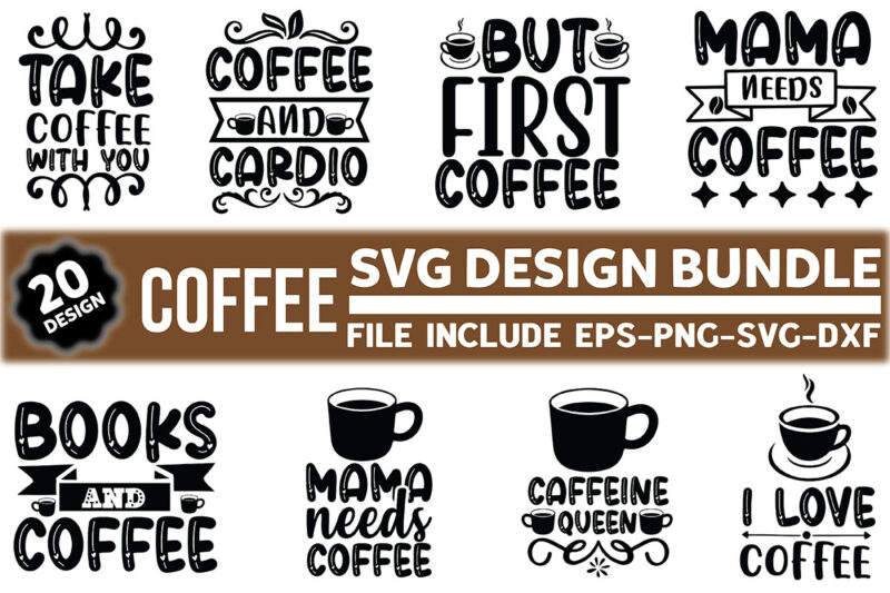 Coffee Cup Svg,coffee Cup Bundle,coffee Svg,coffee Cup Clipart