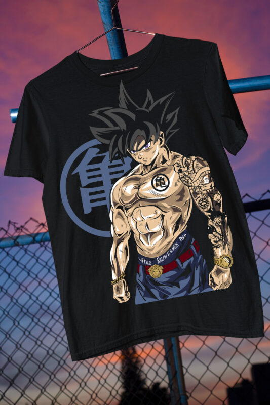 Z fighters Goku Vegeta anime fan art parody best seller