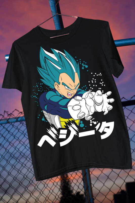 Z fighters Goku Vegeta anime fan art parody best seller