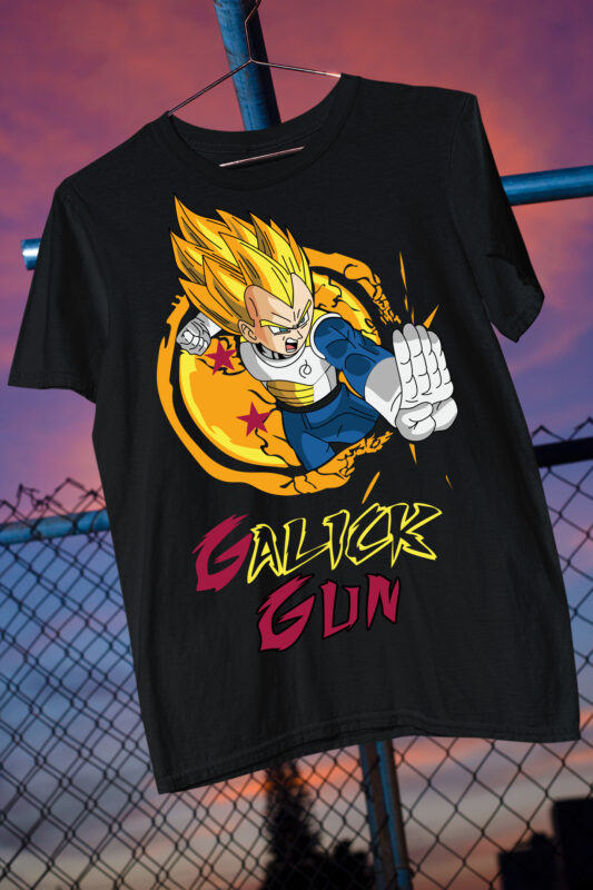 Z fighters Goku Vegeta anime fan art parody best seller