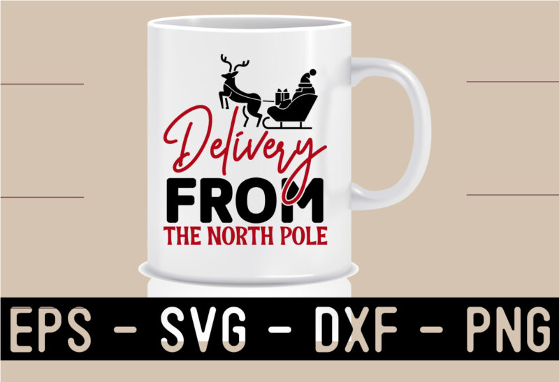 Christmas SVG Mug Design Bundle