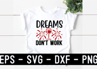 New Year SVG T shirt design Template