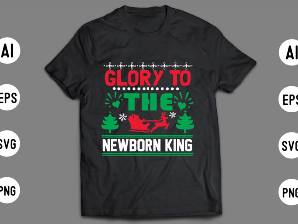 Christmas t shirt design template