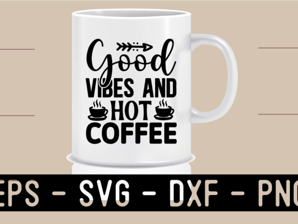 Coffee svg t shirt design template