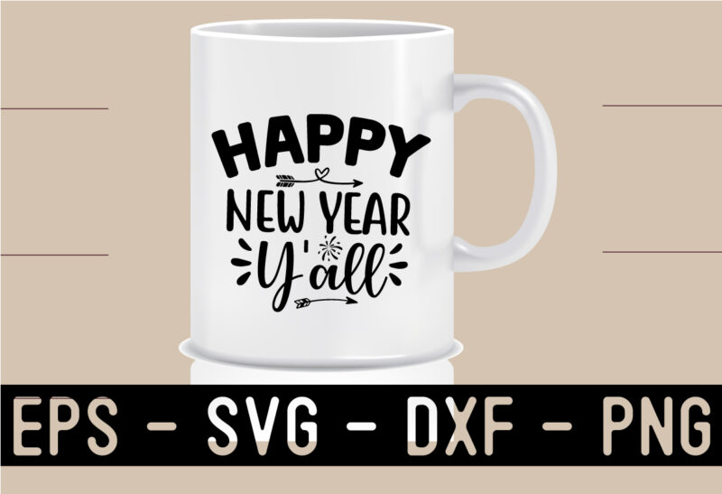 New Year SVG T shirt design Bundle