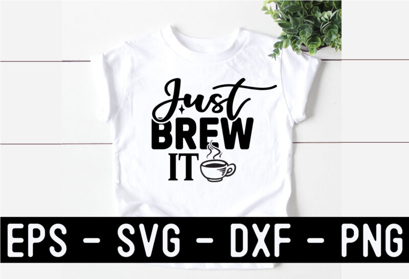 Coffee SVG T shirt And Mug Design Bundle