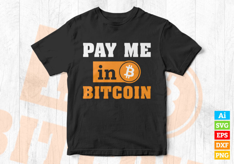 pay me in bitcoins