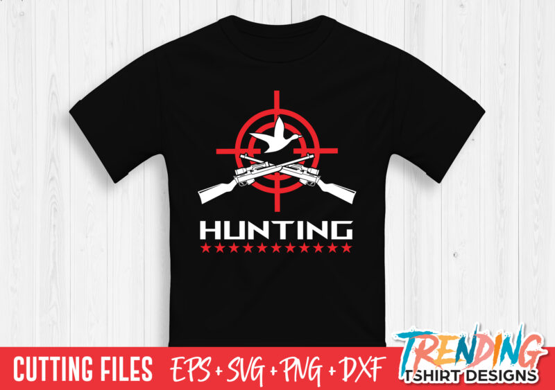 Hunting SVG T-Shirt Design