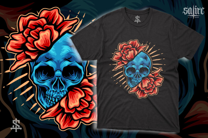 Skull And Roses