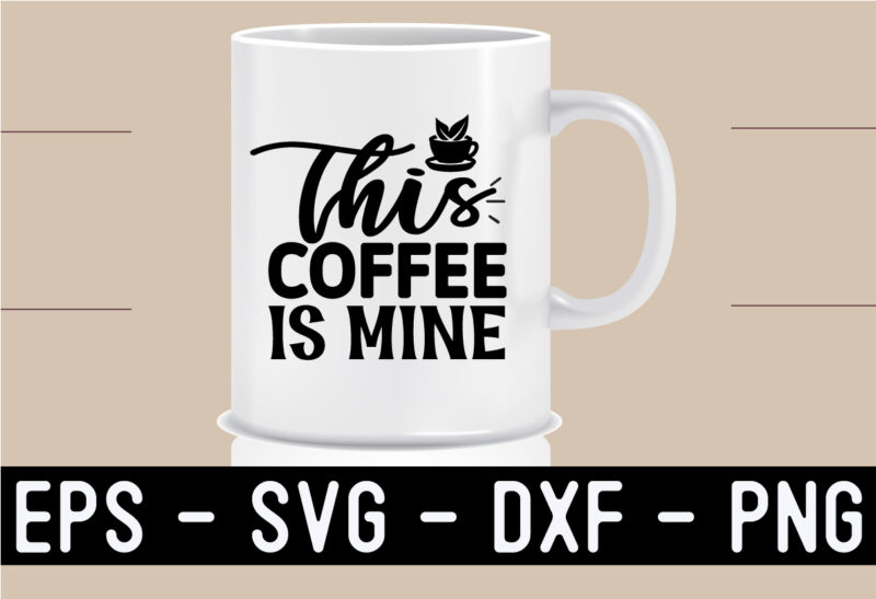 Coffee SVG T shirt Design Bundle