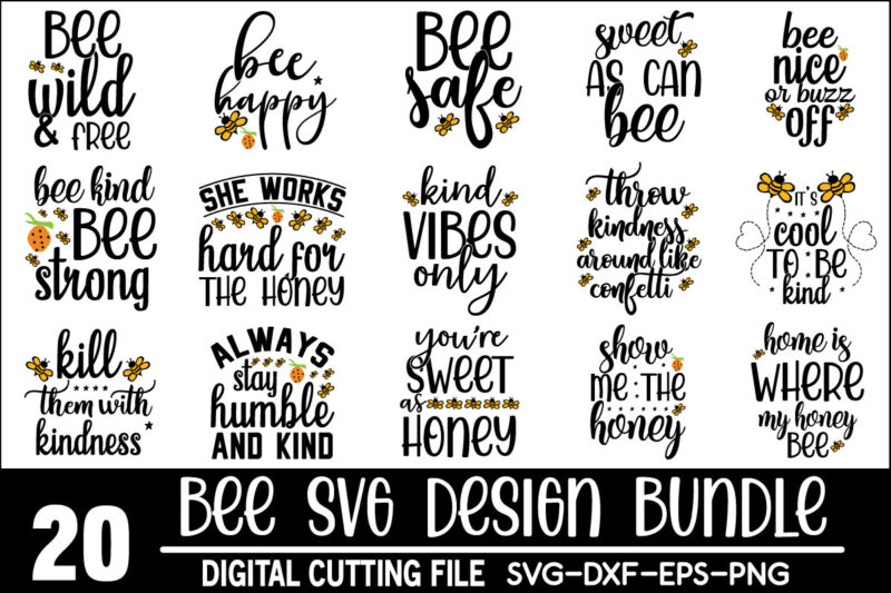Be SVG Bundle vector graphic