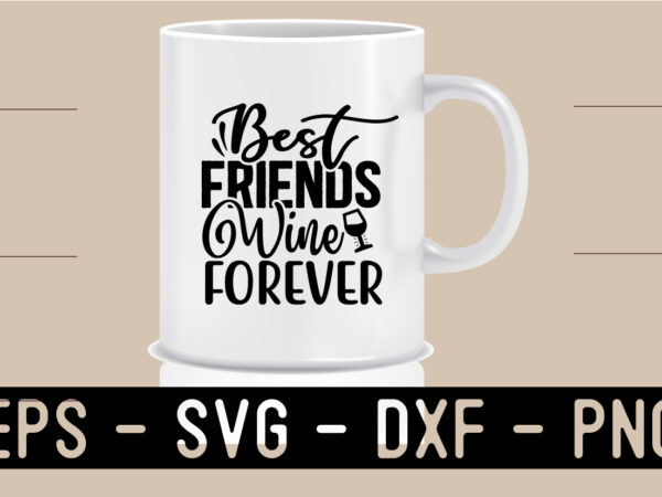 Best friend svg t shirt design template