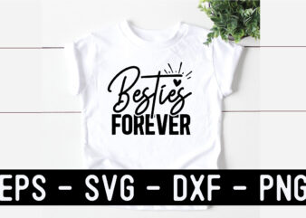 Best Friend SVG T shirt design Template