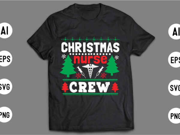 Christmas t shirt design template