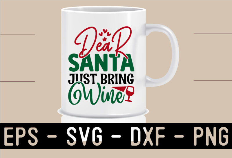 Christmas SVG Mug Design Bundle