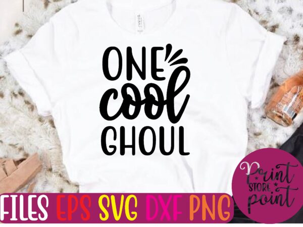 One cool ghoul graphic t shirt