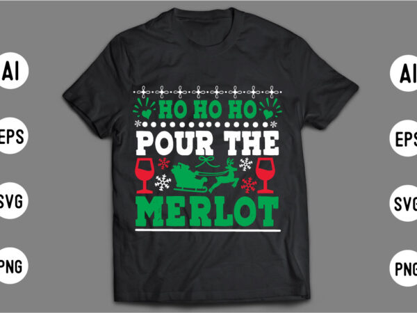 Christmas t shirt design template